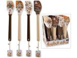 Spatula din silicon cu decora?iuni de turta dulce