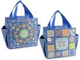 Thermal bag / lunch bag with side pockets, handles and zip