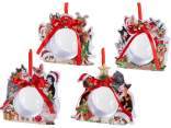 Transparent food-grade sphere in Christmas packaging