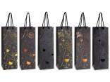 Wine Printed Bottle Bag / Envelope with Handles