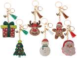 breloque de Noël / porte-clés avec strass