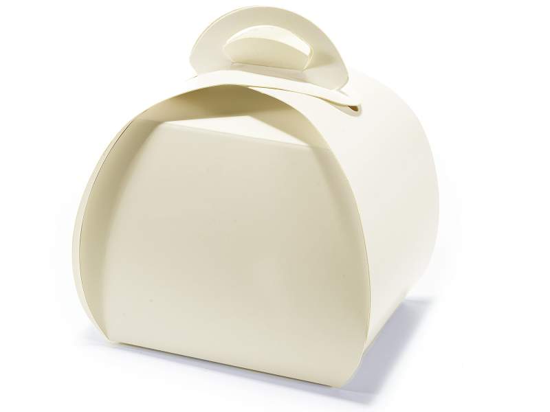 Caja a cofre clasico color blanco marfil (27.63.02) - Art From Italy