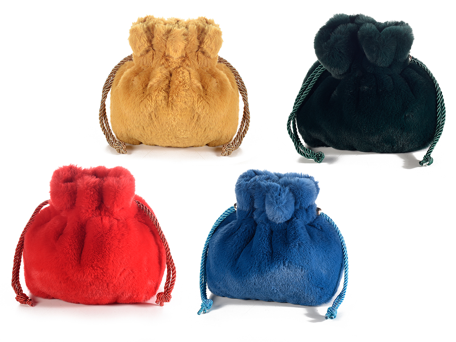 faux fur bag