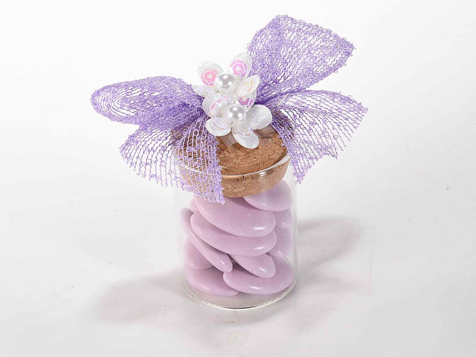 Fiorellino Per Bomboniera Con Perline E Paillettes Bianco 54 30 32 Art From Italy