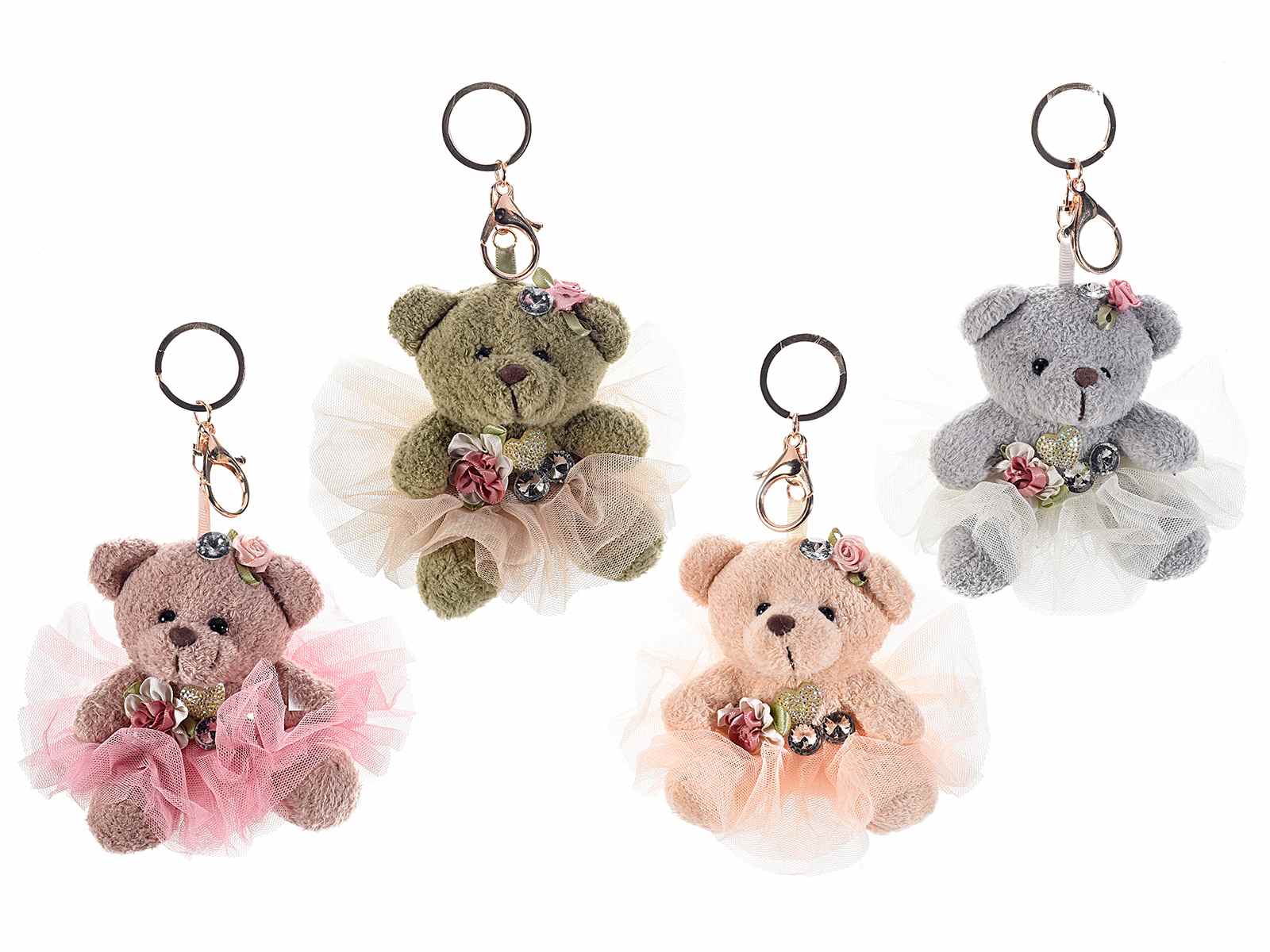 orsetto peluche portachiavi