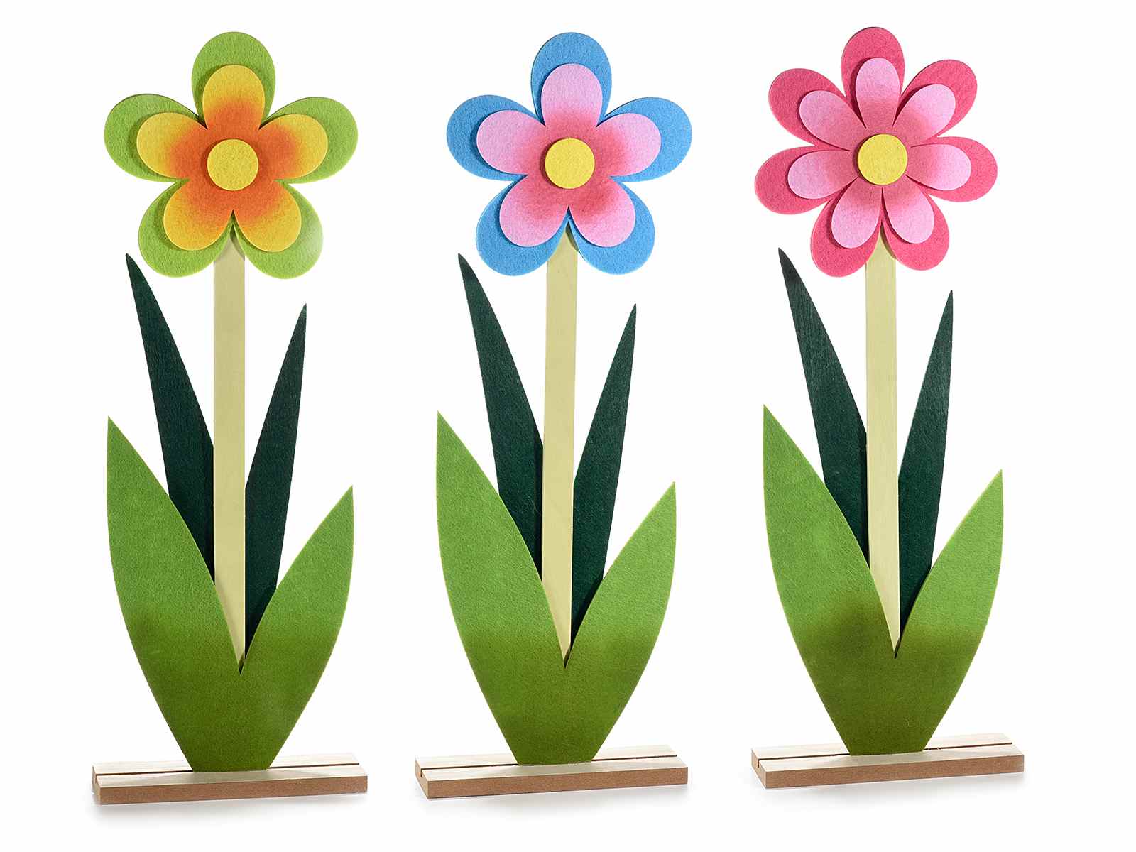 Stickers des fleurs INSPIO en différentes couleurs directement du  fabricant.