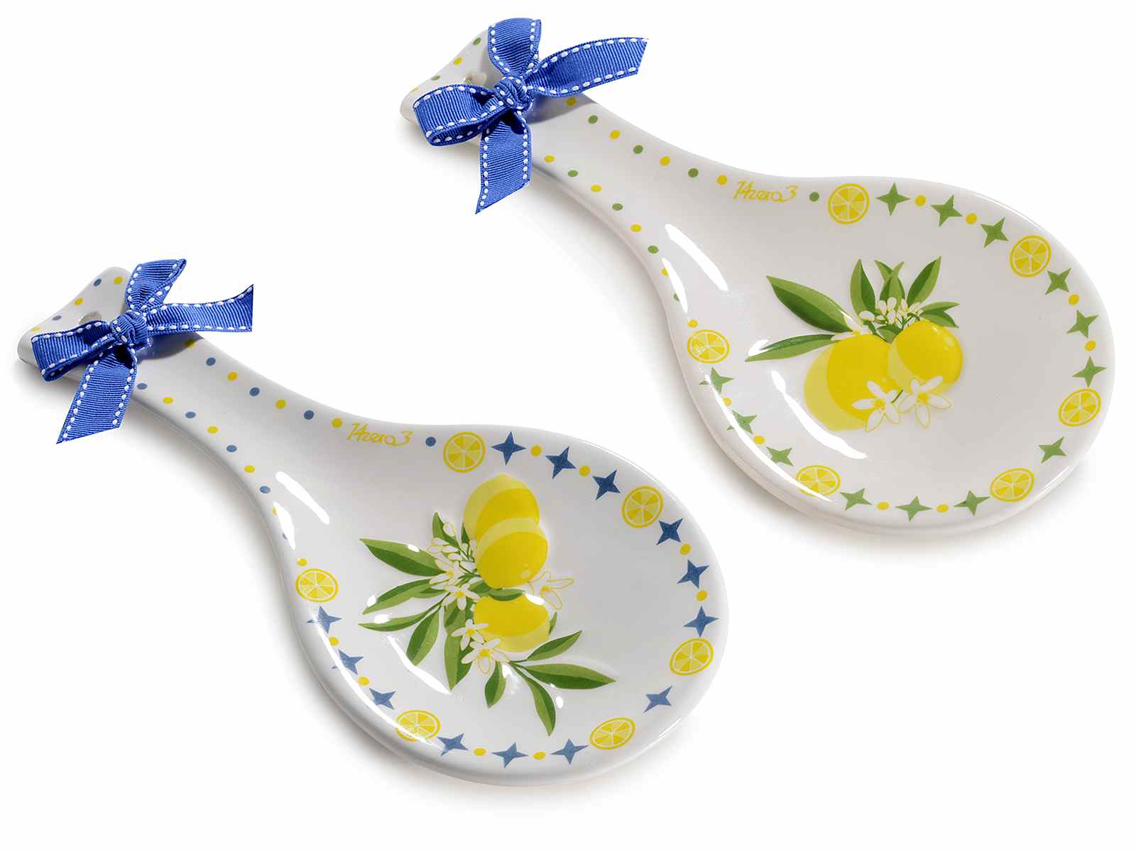Repose-Cuillère Citron En Céramique - Porte-Couvert Multifonction Résistant à La Chaleur - Accessoire Cuisine Original