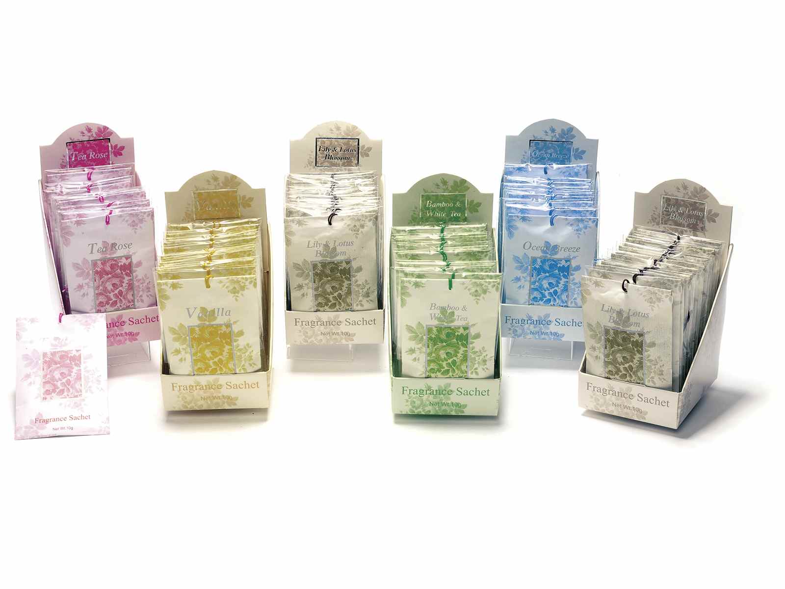 Expo Of 10 Scented Sachets Of 10 Gr Each For Drawers 42 00 53
