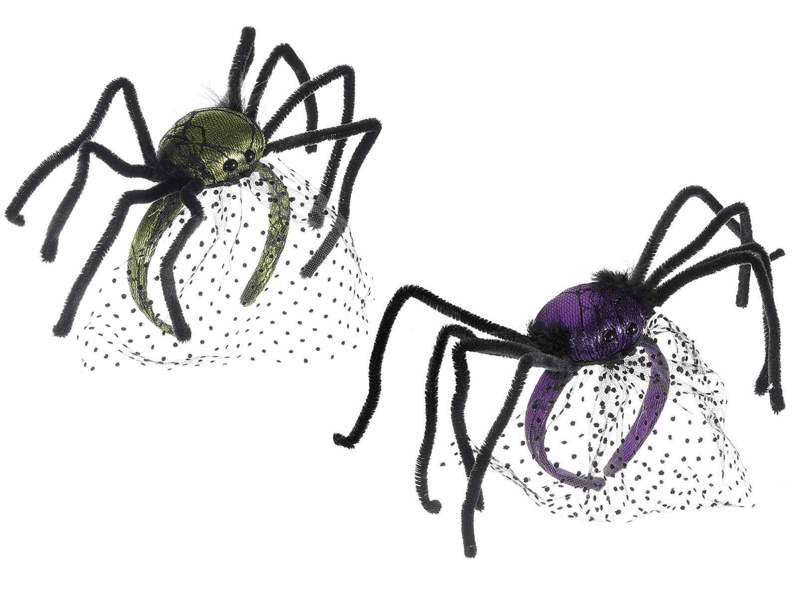 Serre-Tête Araignée Halloween Avec Colliers Et Tatouages Temporaires - Déguisement Femme Effrayant