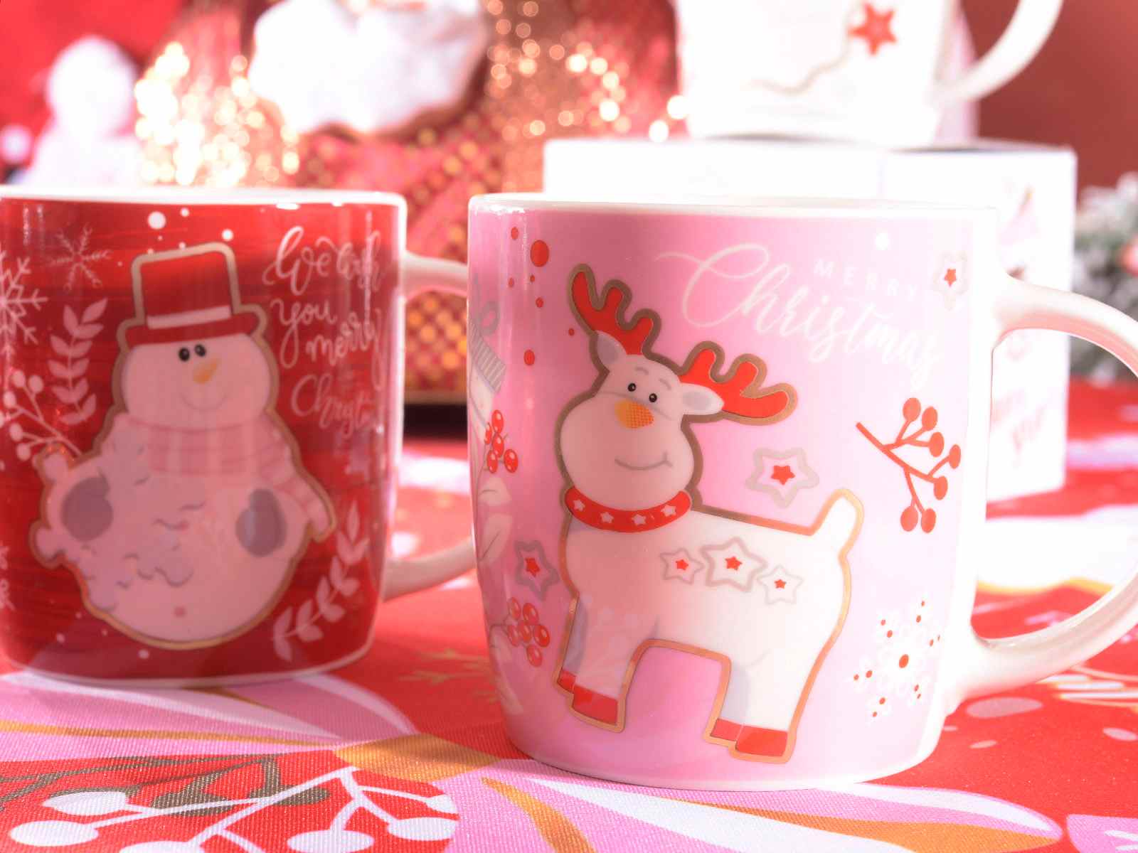 Tazas con diseños en porcelana fría… una opción para regalar en Navidad -  Radio Santa Clara