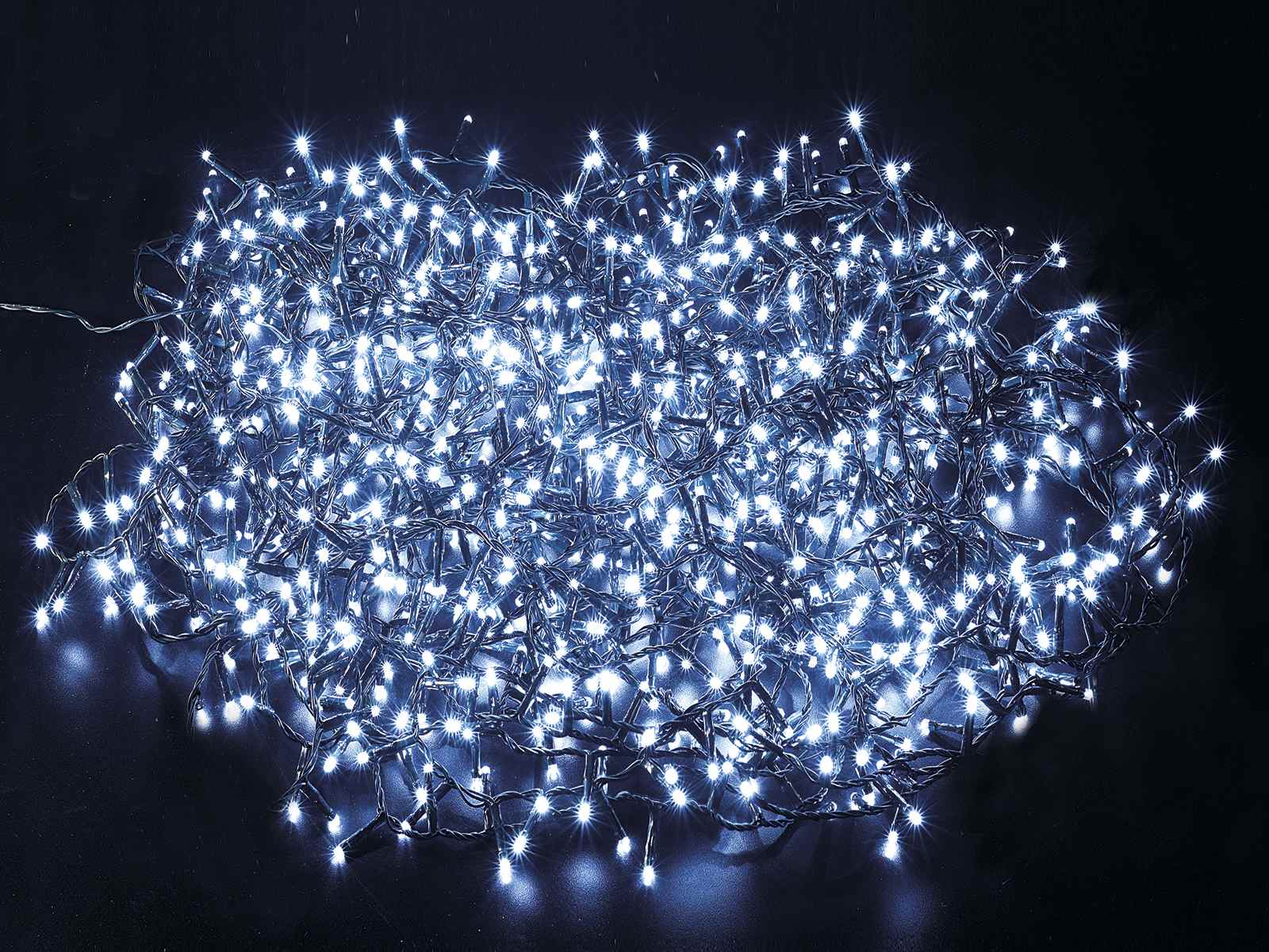 Fil lumineux de 20 m avec 800 LED blanches froides et câble (53.26