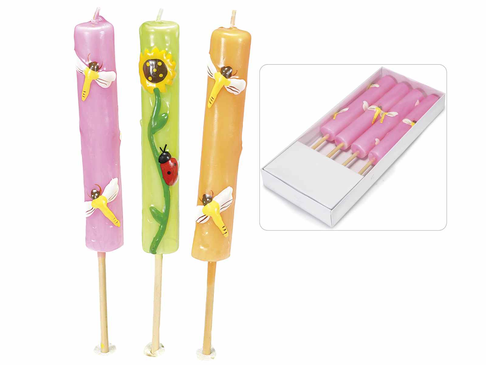 4 Decorative Citronella Candles 14 10 06 Art From Italy