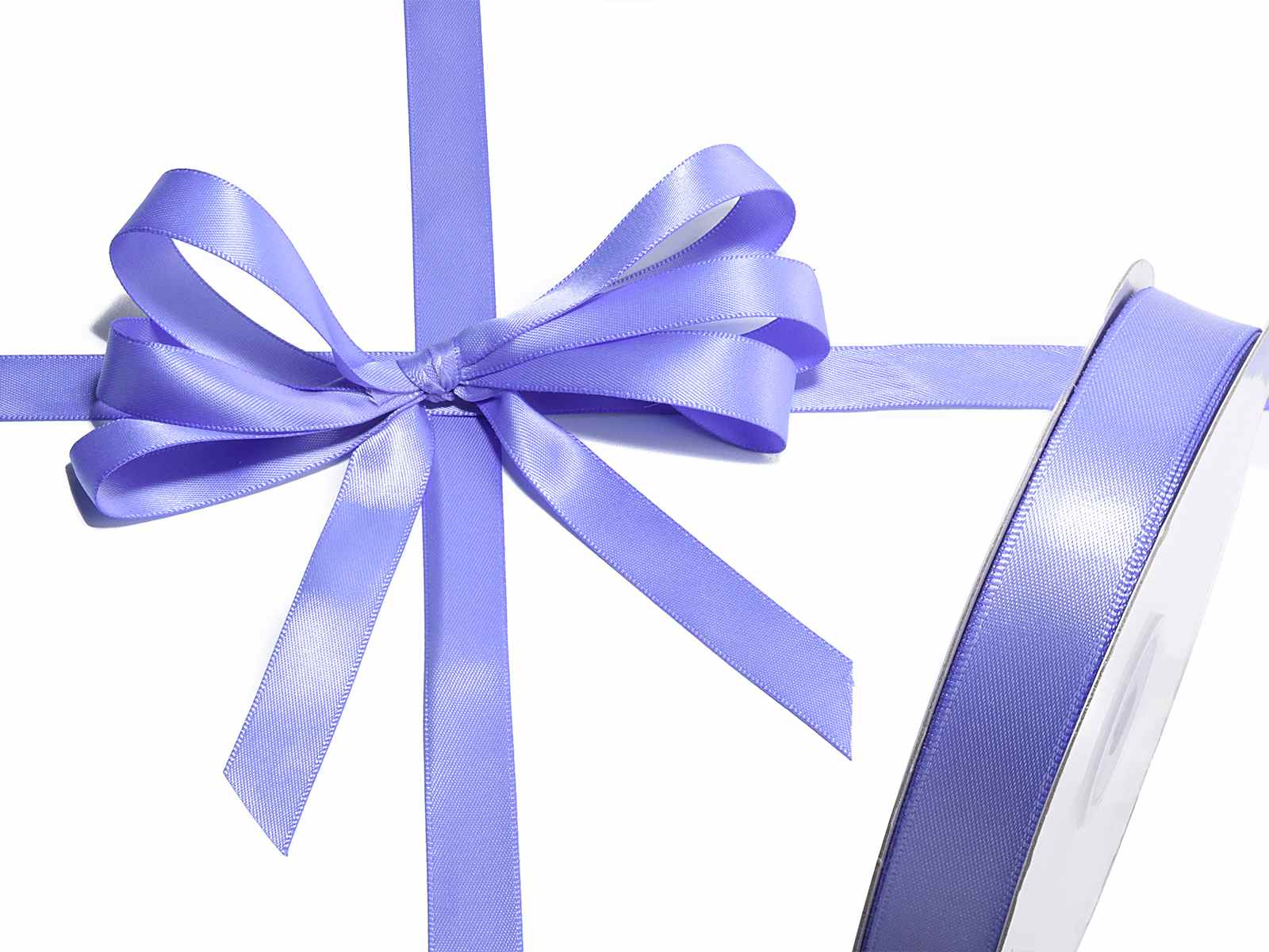 Double satin lavender ribbon (20.08.11) Art From Italy