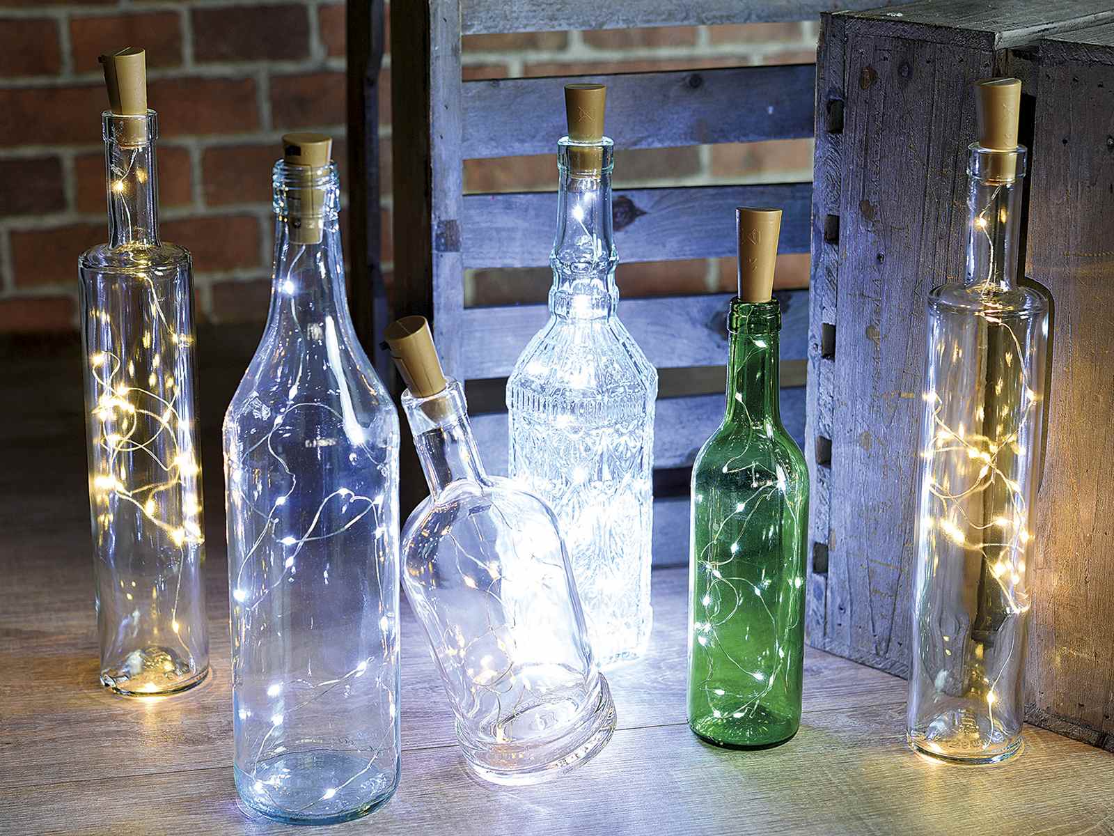 Bouchon LED pour bouteille lumineux - Totalcadeau