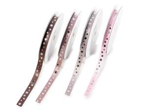 Wholesaler Christmas ribbons silver stars