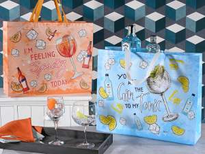wholesale fabric shopping bags