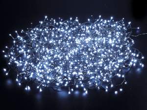 Weihnachtsbeleuchtung Großhändler 1000 weiße LED