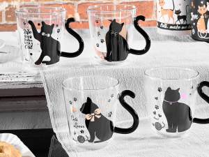wholesale cat cup handle tail