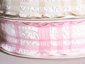 wholesale pink ribbons squares