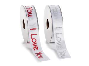 Wholesale I Love You Valentine's Day Ribbon