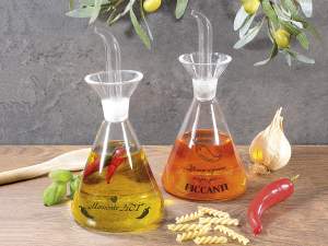 wholesale oil bottle with measuring cap