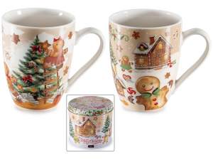 wholesale gingerbread Christmas mug