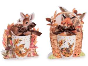 wholesale fox deer gift mug