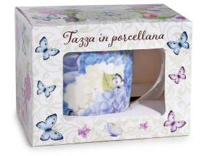 wholesale porcelain floral cup