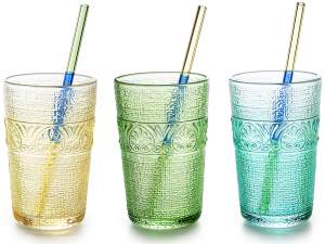 wholesale colored glass glasses