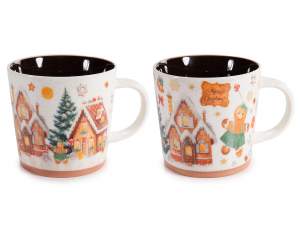 wholesale gingerbread christmas mug