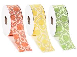 Wholesalers ribbons spring flowers packages