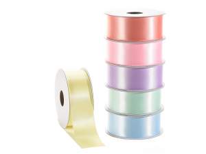 Wholesale watercolor satin ribbons