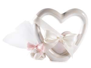 Wholesale double satin ribbon pink