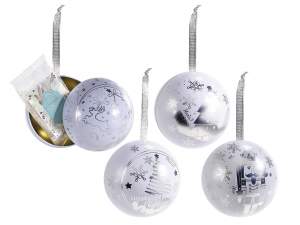 Wholesale herbal tea ball Christmas tree openable