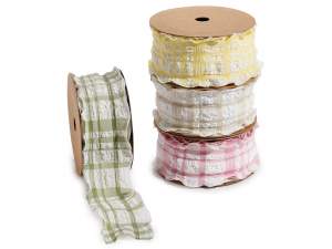 wholesale plaid ribbons