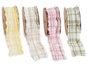 wholesale plaid ribbons