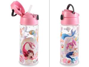 wholesale children's little mermaid straw bottle