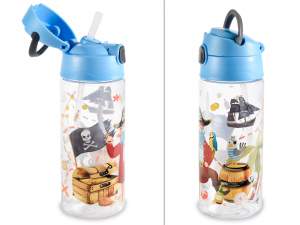 wholesale pirate water bottle for children