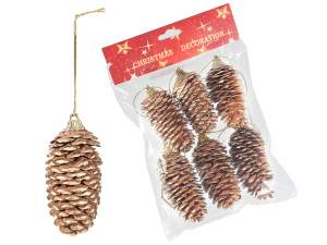 Wooden hanging decorations