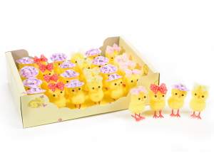 Pollitos/gallinas decorativas