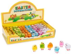 Pollitos/gallinas decorativas