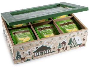 wholesale Christmas tea spice box