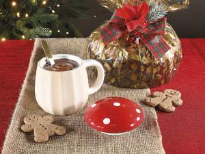 wholesaler ceramic mushroom mug