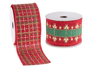 wholesale moldable Christmas ribbon