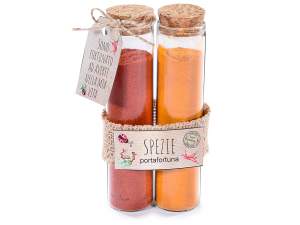 wholesale test tube holder confetti spices food
