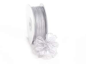 Wholesale silver veil ribbon pull