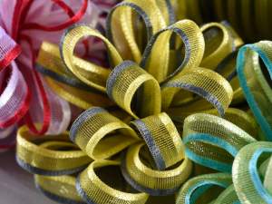 Wholesale two-tone veil ribbon pull