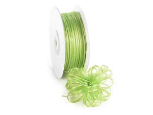 Wholesale green veil ribbon pull