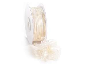 Wholesale ecru veil ribbon pull