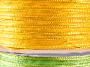 Wholesale yellow veil ribbon pull